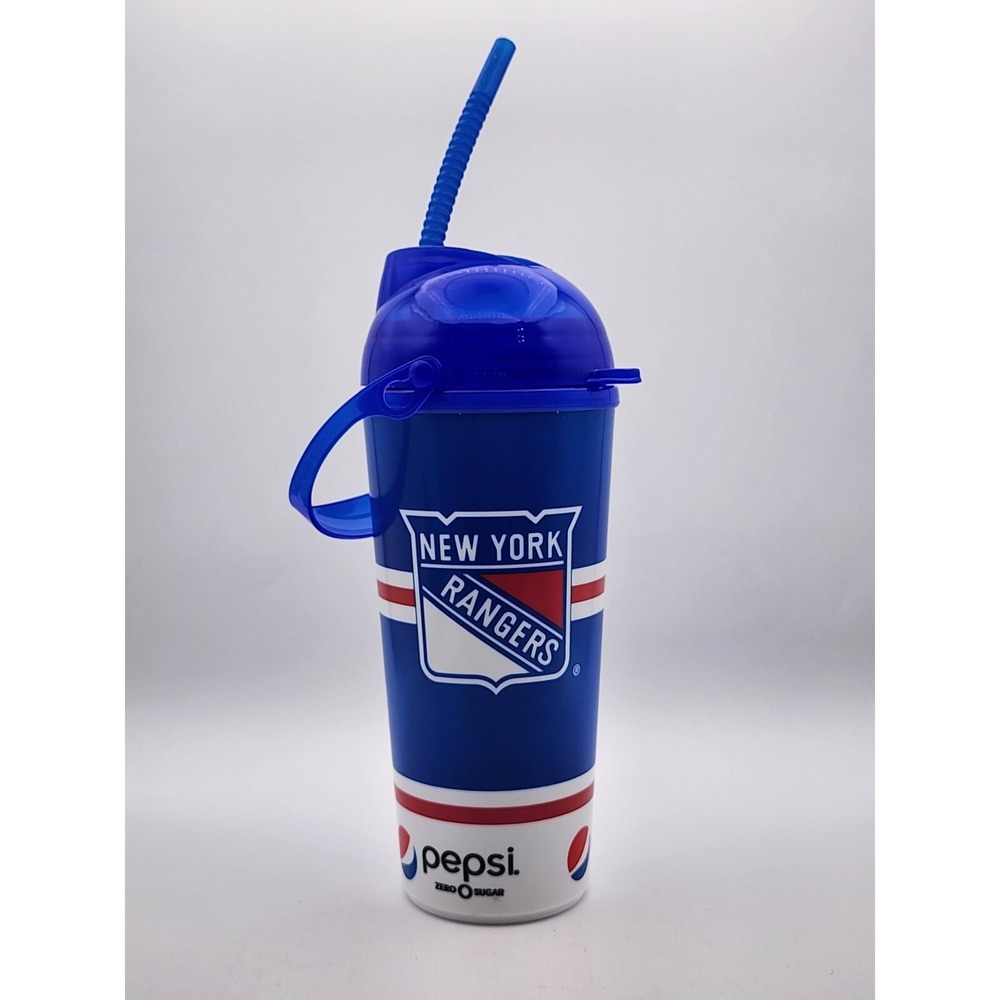 New York Rangers Pepsi Souvenir Plastic Drink Cup w/ Handle